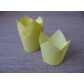 Бумажные формы для кексов ТЮЛЬПАН, 50х75 мм, Желтый, 25 шт