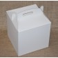 Коробка для торта 35х35х35 см Белая