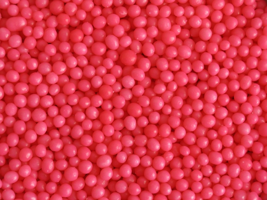 Посыпка - Рисовые шарики в шоколадной глазури - Розовые 100 г